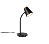 Flexo de sobremesa Trio Pongo LED negro 3000K R55831102