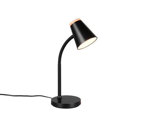 Flexo de sobremesa Trio Pongo LED negro 3000K R55831102