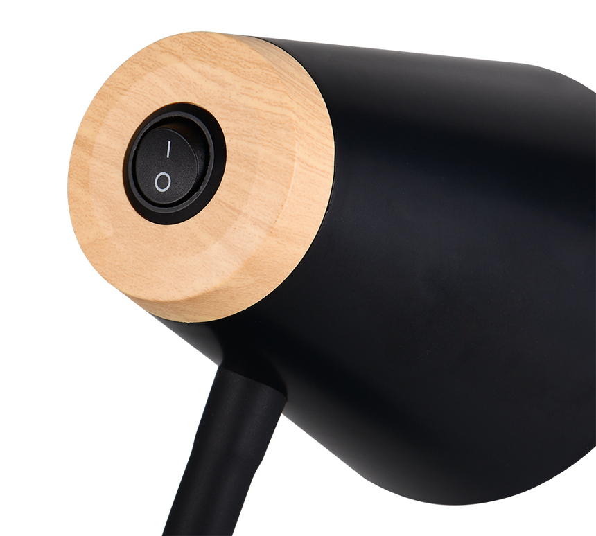 Flexo de sobremesa Trio Pongo LED negro 3000K R55831102 - vista 2