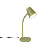 Flexo de sobremesa Trio Pongo LED verde 3000K R55831115