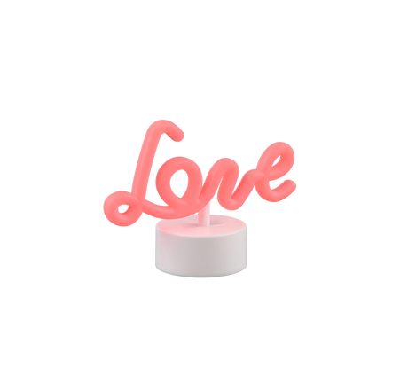Lámpara de sobremesa Trio Amor LED blanco USB R55931101