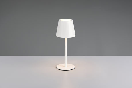 Lámpara de sobremesa Trio Diaz LED blanco mate táctil CCT IP44 R55961131