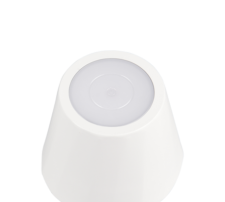 Lámpara de sobremesa Trio Diaz LED blanco mate táctil CCT IP44 R55961131