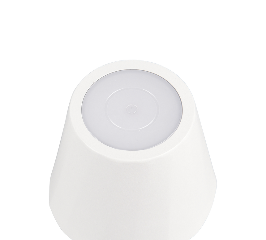 Lámpara de sobremesa Trio Diaz LED blanco mate táctil CCT IP44 R55961131