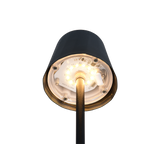 Lámpara de sobremesa Trio Diaz LED negro mate táctil CCT IP44 R55961132