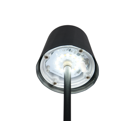 Lámpara de sobremesa Trio Diaz LED negro mate táctil CCT IP44 R55961132