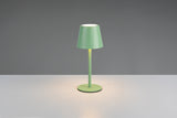 Lámpara de sobremesa Trio Diaz LED pistaziengrün táctil CCT IP44 R55961149