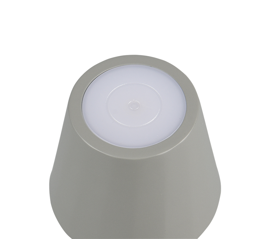 Lámpara de sobremesa Trio Diaz LED ultimate grey táctil CCT IP44 R55961177