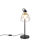 Lámpara de sobremesa Trio Jerome LED negro mate 2700K 50cm R56231032