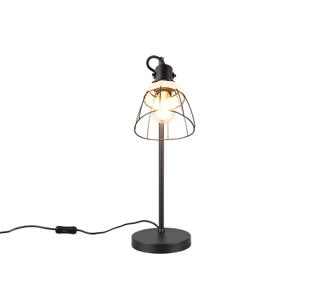 Lámpara de sobremesa Trio Jerome LED negro mate 2700K 50cm R56231032