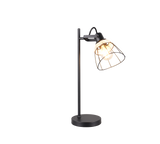 Lámpara de sobremesa Trio Jerome LED negro mate 2700K 50cm R56231032