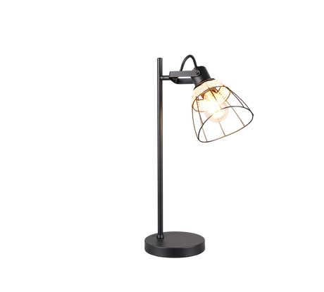 Lámpara de sobremesa Trio Jerome LED negro mate 2700K 50cm R56231032