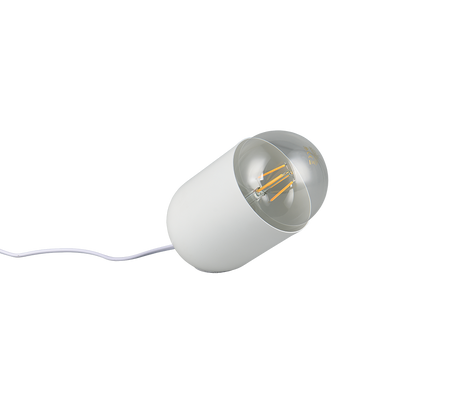 Lámpara de sobremesa Trio Nara LED blanco mate 2700K R56311031