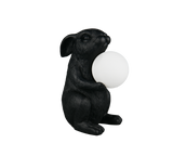 Lámpara de sobremesa Trio Rabbit LED negro 3000K R56511002