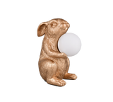 Lámpara de sobremesa Trio Rabbit LED gold-colored 3000K R56511079