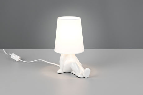 Lámpara de sobremesa Trio Huma LED blanco 2700K R56531001