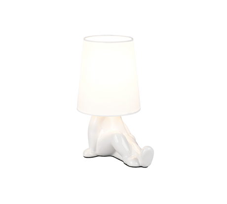 Lámpara de sobremesa Trio Huma LED blanco 2700K R56531001