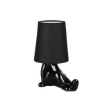 Lámpara de sobremesa Trio Huma LED negro 2700K R56531002
