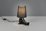 Lámpara de sobremesa Trio Huma E14 negro — ref. R56531002 (1)