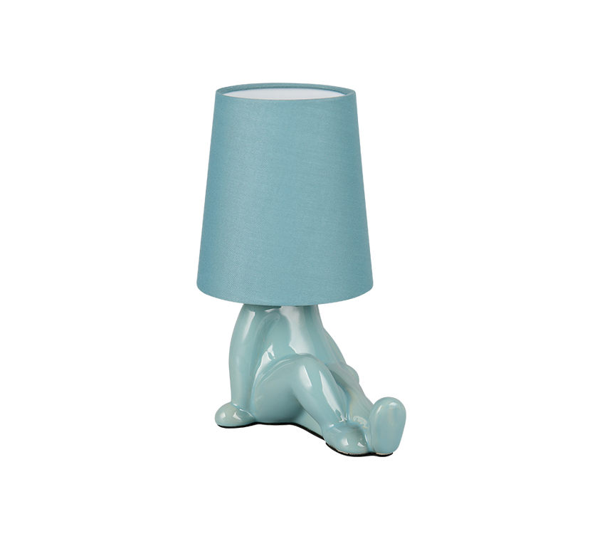 Lámpara de sobremesa Trio Huma LED blue 2700K R56531012