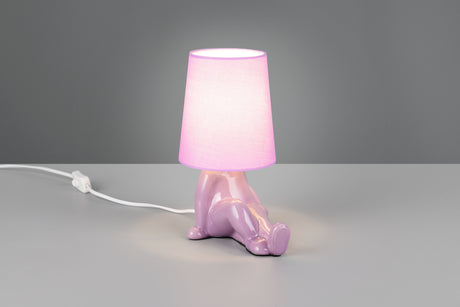 Lámpara de sobremesa Trio Huma LED lilac 2700K R56531091