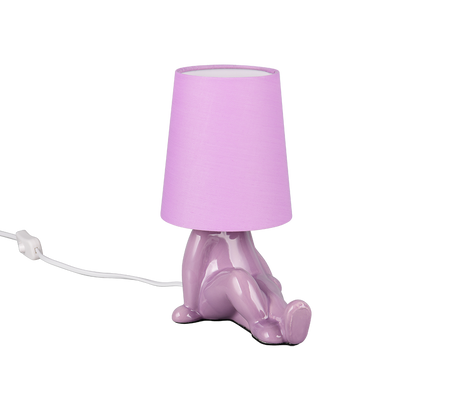 Lámpara de sobremesa Trio Huma LED lilac 2700K R56531091