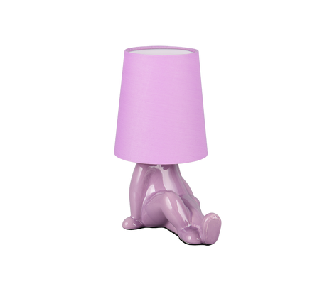 Lámpara de sobremesa Trio Huma LED lilac 2700K R56531091