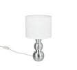 Lámpara de sobremesa Trio Lova LED silberfarbig 2700K R56541089
