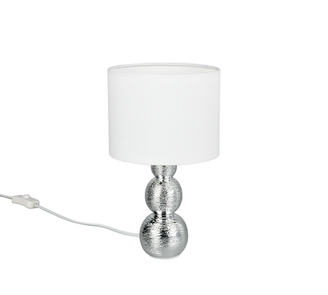 Lámpara de sobremesa Trio Lova LED silberfarbig 2700K R56541089