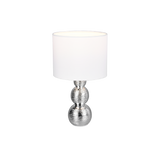 Lámpara de sobremesa Trio Lova LED silberfarbig 2700K R56541089