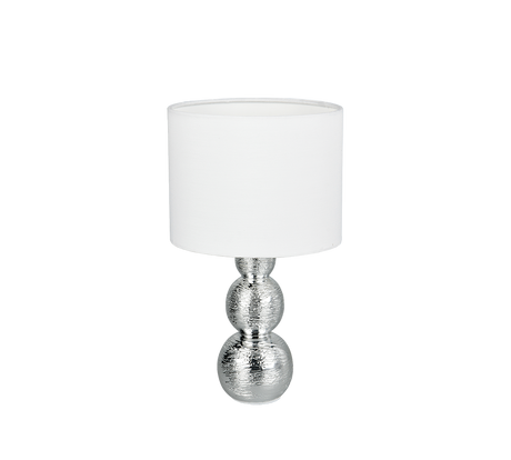 Lámpara de sobremesa Trio Lova LED silberfarbig 2700K R56541089