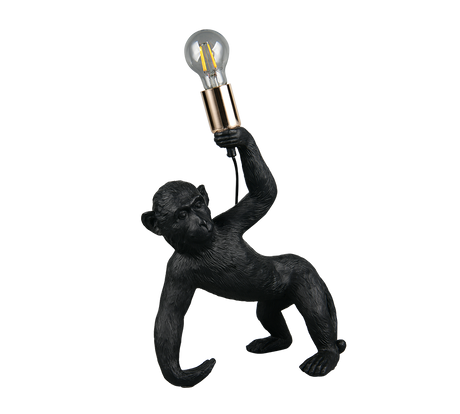 Lámpara de sobremesa Trio Bobo LED negro 2700K 42cm R56561002