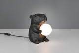 Lámpara de sobremesa Trio Capi LED negro 3000K R56721002