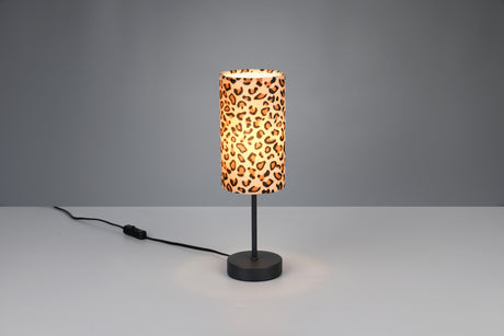 Lámpara de sobremesa Trio Pardina LED negro mate 2700K 36,5cm R56741032