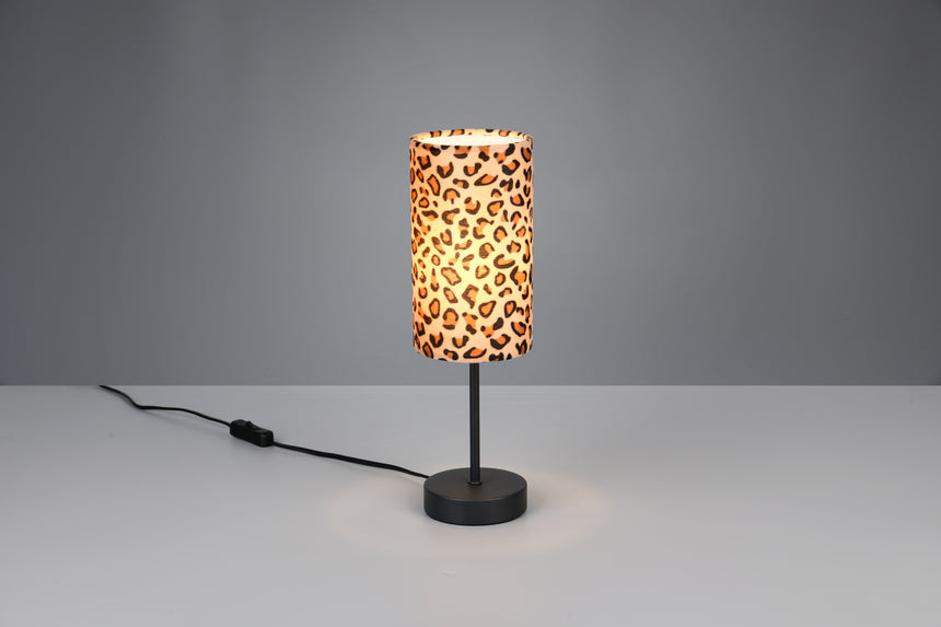 Lámpara de sobremesa Trio Pardina LED negro mate 2700K 36,5cm R56741032