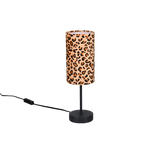 Lámpara de sobremesa Trio Pardina LED negro mate 2700K 36,5cm R56741032