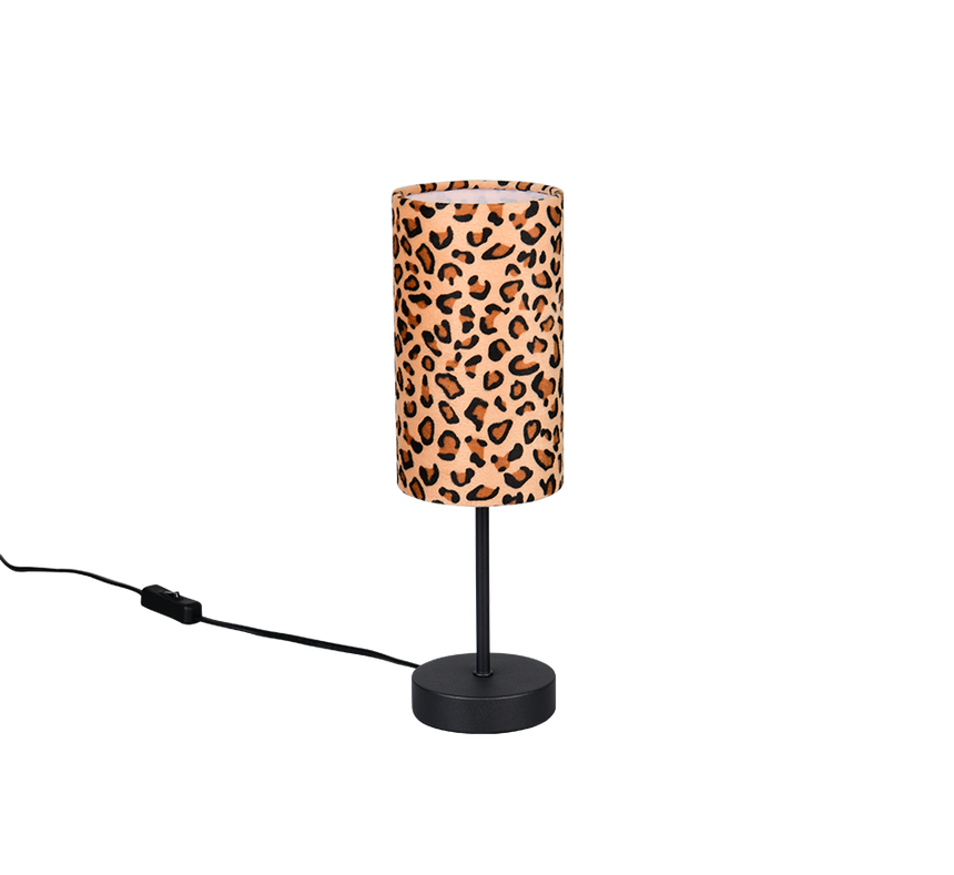Lámpara de sobremesa Trio Pardina LED negro mate 2700K 36,5cm R56741032