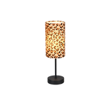 Lámpara de sobremesa Trio Pardina LED negro mate 2700K 36,5cm R56741032