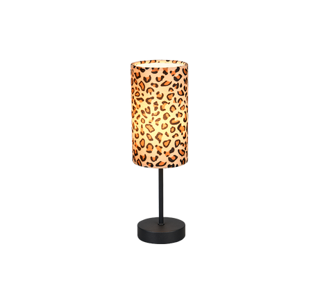 Lámpara de sobremesa Trio Pardina LED negro mate 2700K 36,5cm R56741032