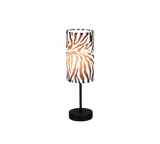 Lámpara de sobremesa Trio Zebara LED negro mate 2700K 36,5cm R56751032