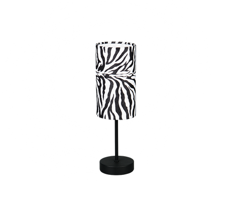 Lámpara de sobremesa Trio Zebara LED negro mate 2700K 36,5cm R56751032