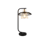 Lámpara de sobremesa Trio Lauris LED negro mate 2700K 44cm R56791032