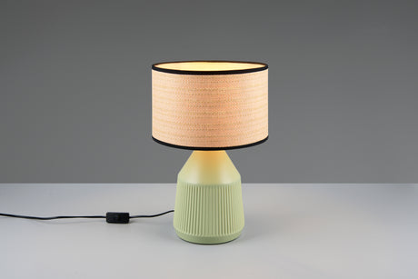 Lámpara de sobremesa Trio Formentera LED green 2700K 43cm R56801015
