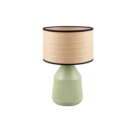 Lámpara de sobremesa Trio Formentera LED green 2700K 43cm R56801015