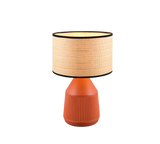 Lámpara de sobremesa Trio Formentera LED terracotta 2700K 43cm R56801039
