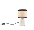 Lámpara de sobremesa Trio Formentera LED blanco mate 2700K R56801931