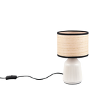 Lámpara de sobremesa Trio Formentera LED blanco mate 2700K R56801931