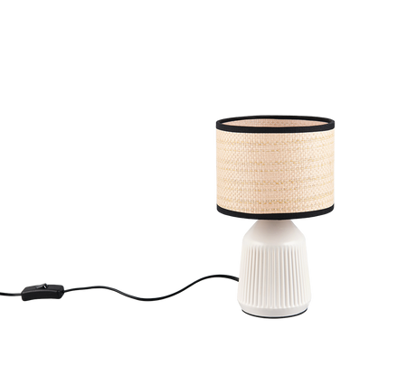 Lámpara de sobremesa Trio Formentera LED blanco mate 2700K R56801931