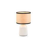 Lámpara de sobremesa Trio Formentera LED blanco mate 2700K R56801931