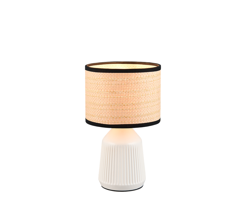 Lámpara de sobremesa Trio Formentera LED blanco mate 2700K R56801931